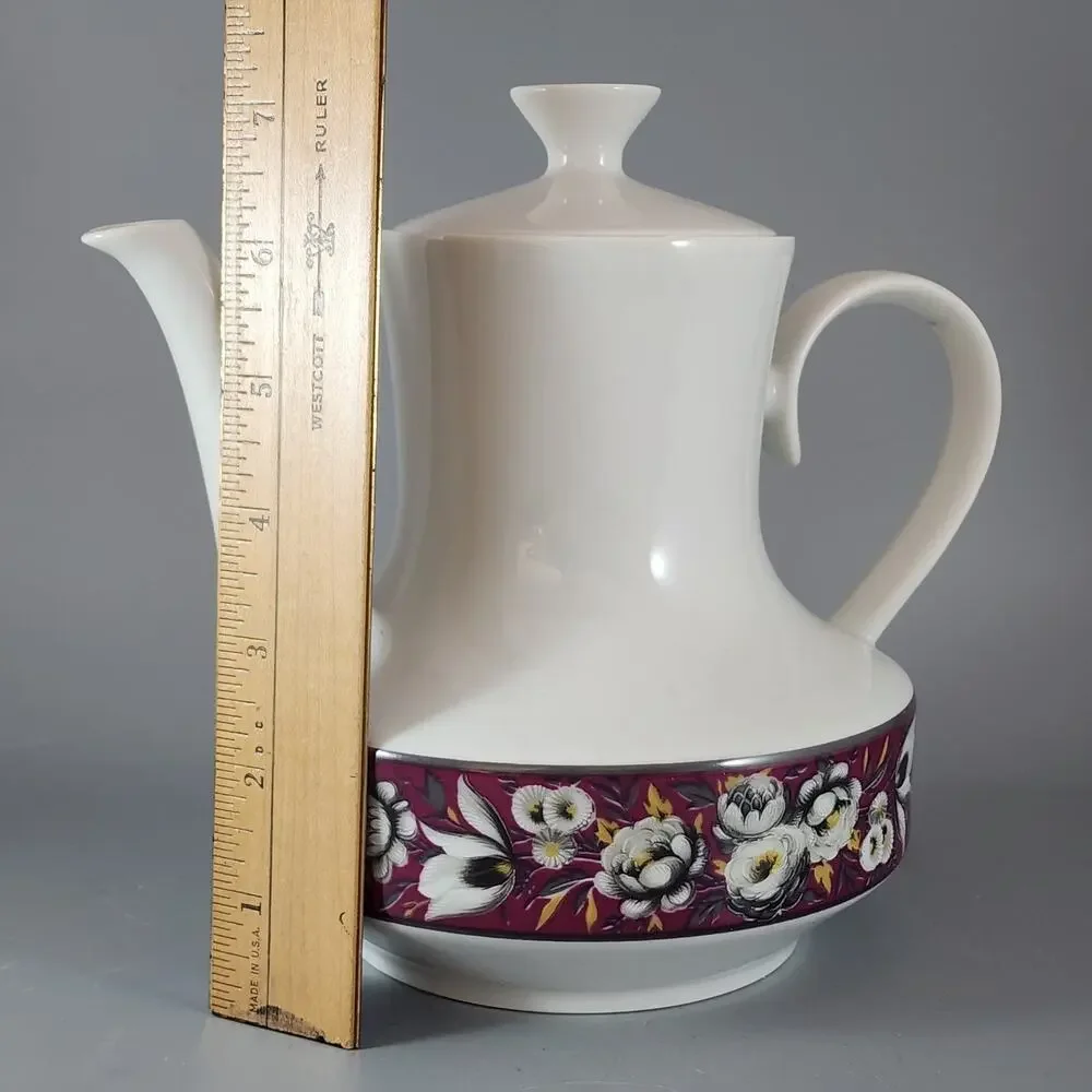 Winterling Tea Coffee Dessert Set 20 Pieces Red Floral Number 35